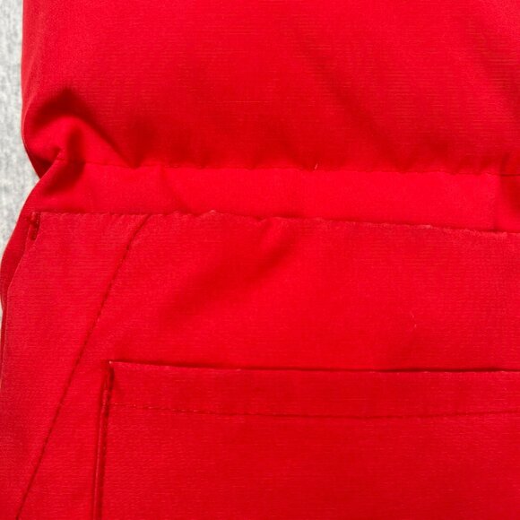 Canada Goose Red Freestyle Down Crew Vest Gilet Classic Label 4154M Size Large - Picture 16 of 16